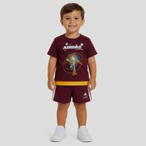 Conjunto Adidas Disney Woody Infantil Bordô Conjunto Adidas Disney Woody Infantil Bordô
