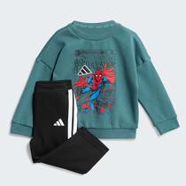 Conjunto Adidas Homem Aranha Infantil Verde e Preto Conjunto Adidas Homem Aranha Infantil Verde e Preto