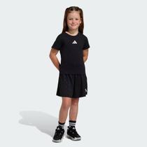 Conjunto Adidas Lg Glam Set Infantil Preto