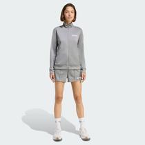 Conjunto Adidas Linear TS Feminino Cinza Conjunto Adidas Linear TS Feminino Cinza