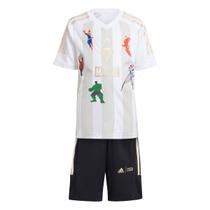 Conjunto Adidas Marvel Camiseta + Short Kids Infantil