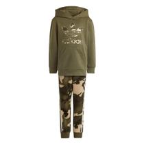 Conjunto Adidas Moletom Capuz Camuflado Infantil - IC2133 Conjunto Adidas Moletom Capuz Camuflado Infantil - IC2133