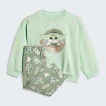 Conjunto Adidas X Star Wars Infantil Verde Conjunto Adidas X Star Wars Infantil Verde