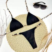 Conjunto África Top Cortininha + Calcinha Reguladora