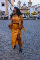 Conjunto Afro Luxo Elegante e Estiloso
