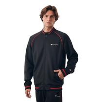 Conjunto Agasalho Champion Active Masculino Preto e Vermelho Conjunto Agasalho Champion Active Masculino Preto e Vermelho