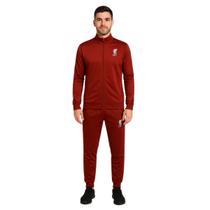 Conjunto Agasalho Liverpool Jaqueta Calça Vermelho SPR Conjunto Agasalho Liverpool Jaqueta Calça Vermelho SPR