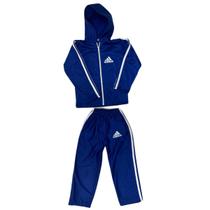 Conjunto Agasalho Outono-Inverno Infantil Juvenil Flanelado