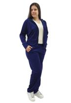 Conjunto Agasalho Veludo Plush Extra Grande Plus Size Xg Xgg