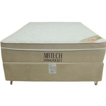 Conjunto Airtech Casal Ortobom - Medidas 138x188x66 Conjunto Airtech Casal Ortobom - Medidas 138x188x66