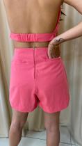 Conjunto Alfaiataria Rosa AQ STORE