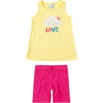 Conjunto Algodão Love Malwee Conjunto Algodão Love Malwee