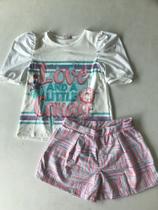 Conjunto all you need is love and a little candy mon sucré