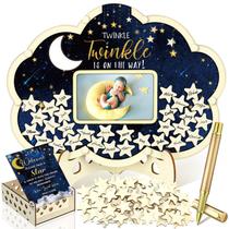 Conjunto alternativo de livros de visitas para chá de bebê Wenqik 63 unidades