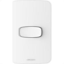 Conjunto Alumbra Gracia 4X2 Branco Com Placa 1 Simples 85322 Conjunto Alumbra Gracia 4X2 Branco Com Placa 1 Simples 85322