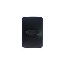 Conjunto Alumbra Gracia Maxx 4X2 Preto Com Placa 1 Simples 85648