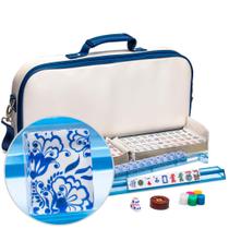Conjunto American Mahjong Yellow Mountain Chinoise com estojo