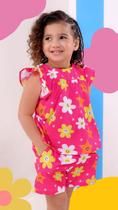 Conjunto ana pink com margarida infantil e juvenil 01 ao 12 modinha menina blogueira Conjunto ana pink com margarida infantil e juvenil 01 ao 12 modinha menina blogueira