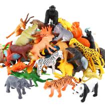 Conjunto Animal Figure ValeforToy Mini Jungle 54 peças