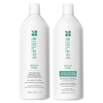 Conjunto Anticaspa Shampoo Biolage Scalp Sync 1L
