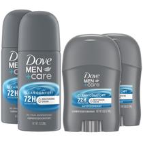 Conjunto antitranspirante Dove Men + Care Clean Comfort 72H 4 unidades