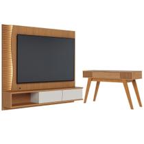 Conjunto Aparador e Home Iris Freijo Off White Matte Conjunto Aparador e Home Iris Freijo Off White Matte