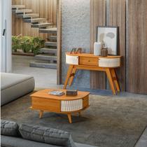 Conjunto Aparador Estoril e Mesa de Centro Indianapolis Conjunto Aparador Estoril e Mesa de Centro Indianapolis