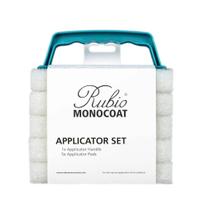 Conjunto aplicador Rubio Monocoat com 1 alça e 5 almofadas Conjunto aplicador Rubio Monocoat com 1 alça e 5 almofadas