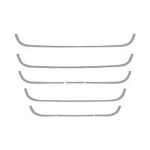 Conjunto Aplique Moldura Grade Para Daf XF - Espelhado Conjunto Aplique Moldura Grade Para Daf XF - Espelhado