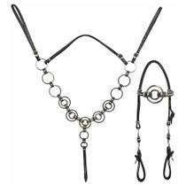 Conjunto Argola Dupla SV5207 - Preto