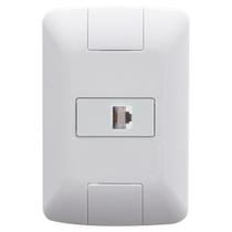 Conjunto Aria 4 x 2 com 1 Tomada para Telefone RJ11 4 Fios Tramontina