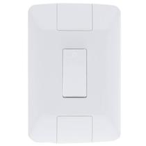 Conjunto Aria 4X2 1 Interruptor Bipolar Simples Tramontina