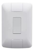 Conjunto Aria 4x2 Interruptor Paralelo Tramontina Branco
