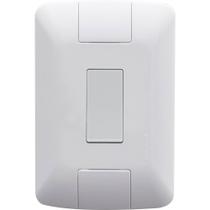 Conjunto Aria Branco 4x2 com 1 Interruptor Simples de 6 Ampères e 250 Volts - 57241001 - TRAMONTINA