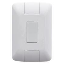 Conjunto Aria Interruptor Simples 6A 250V Branco Tramontina