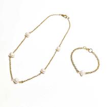 Conjunto Ariel - Pérolas de Água Doce Conjunto Ariel - Pérolas de Água Doce