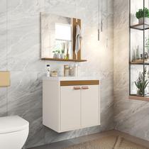 Conjunto Armario Banheiro Pará Gabinete Cuba e Espelho - Cores - Comprar Móveis para sua Casa Conjunto Armario Banheiro Pará Gabinete Cuba e Espelho - Cores - Comprar Móveis para sua Casa