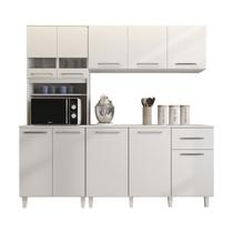 Conjunto Armario de Cozinha Larissa com 12 Portas e 1 Gaveta Conjunto Armario de Cozinha Larissa com 12 Portas e 1 Gaveta