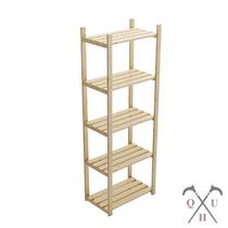 Conjunto Armário Multiuso De Madeira Dispensa