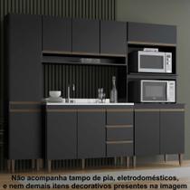 Conjunto armários de cozinha modulada 4 peças 2,40m CJ30-001 Semplicitá Móveis
