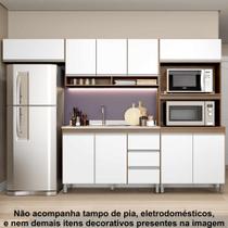 Conjunto armários de cozinha modulada 4 peças 2,80m CJ30-007 Semplicitá Móveis