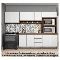 Conjunto armários de cozinha modulada 4 peças 2,80m CJ30-011 Semplicitá Móveis