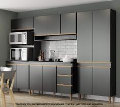 Conjunto armários de cozinha modulada 4 peças 2,80m CJ30-023 Semplicitá Móveis