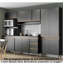 Conjunto armários de cozinha modulada 4 peças 2,80m CJ30-023 Semplicitá Móveis