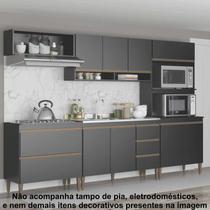 Conjunto armários de cozinha modulada 5 peças 2,80m CJ30-019 Semplicitá Móveis