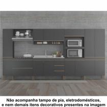 Conjunto armários de cozinha modulada 7 peças 4,00m CJ30-016 Semplicitá Móveis
