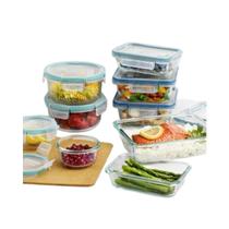 Conjunto Armazenamento Alimentos Vidro Pure Pyrex 18 Peças