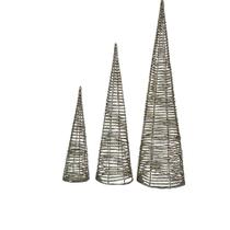 Conjunto árvore natal trio de mesa