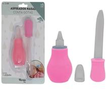 Conjunto Aspirador Nasal e Conta Gotas Manual Bebês +3 Meses Conjunto Aspirador Nasal e Conta Gotas Manual Bebês +3 Meses