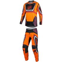 Conjunto asw image cyber laranja preto marrom tamanho:44/g Conjunto asw image cyber laranja preto marrom tamanho:44/g